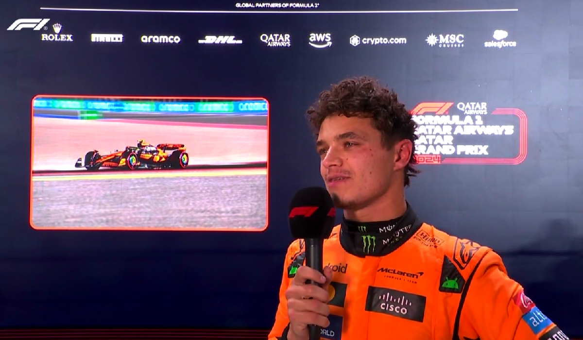 Lando Norris, prima reacție după ce a obținut locul al 3-lea în calificările din Marele Premiu de Formula 1 din Qatar