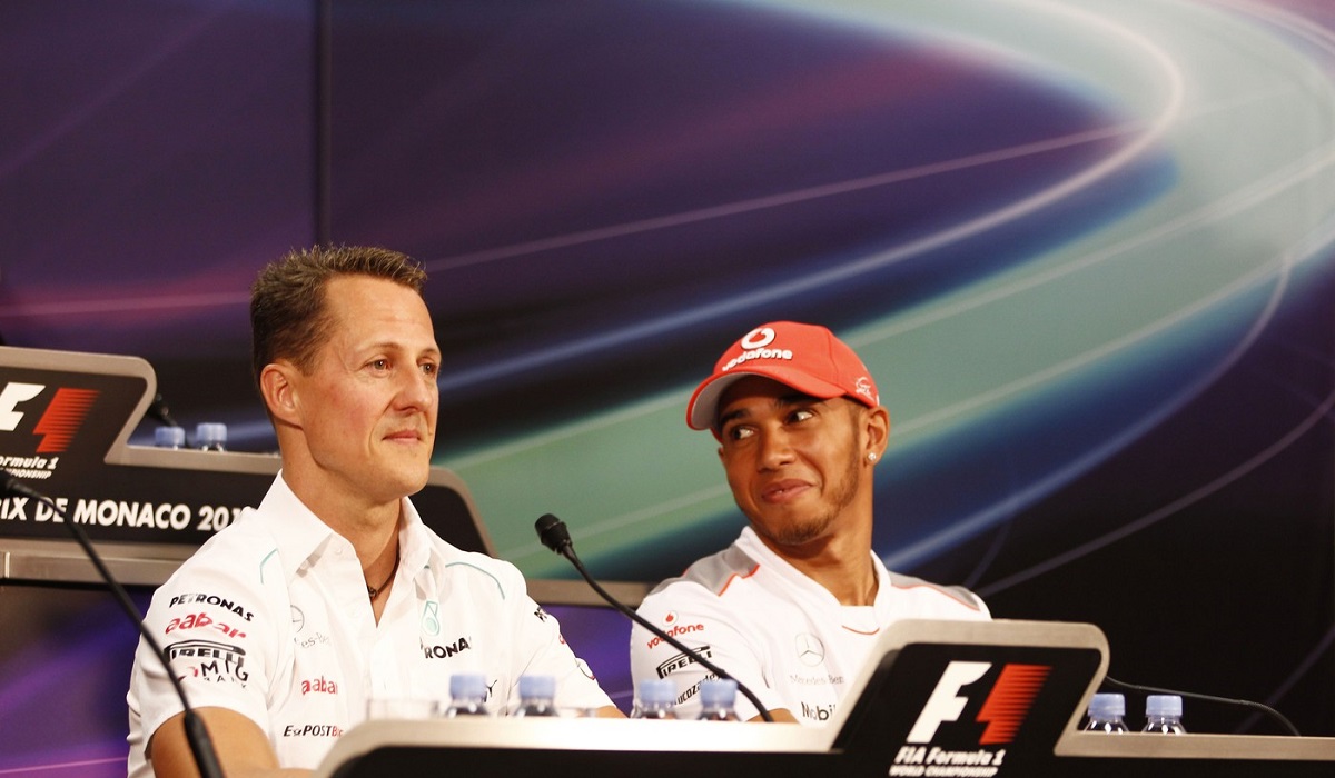 „Mă gândesc la el” Lewis Hamilton, omagiu pentru Michael Schumacher! Mesaj superb despre legendarul pilot