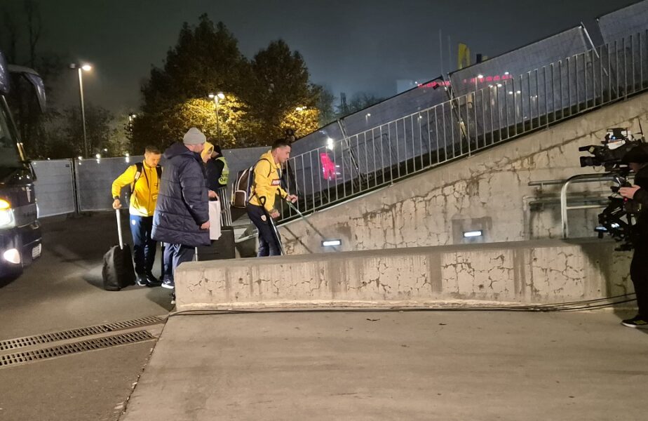 Nicolae Stanciu a venit în cârje la stadion înainte de România – Cipru! Cum a fost surprins jucătorul accidentat în meciul cu Kosovo