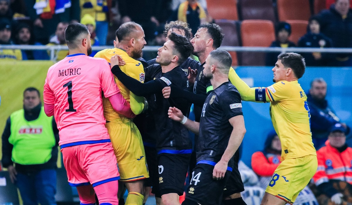 „Adunați de prin baruri” Un oficial FRF i-a făcut praf pe kosovari, după ce UEFA a amendat România: „Selecționerul stătea ca un cățeluș”