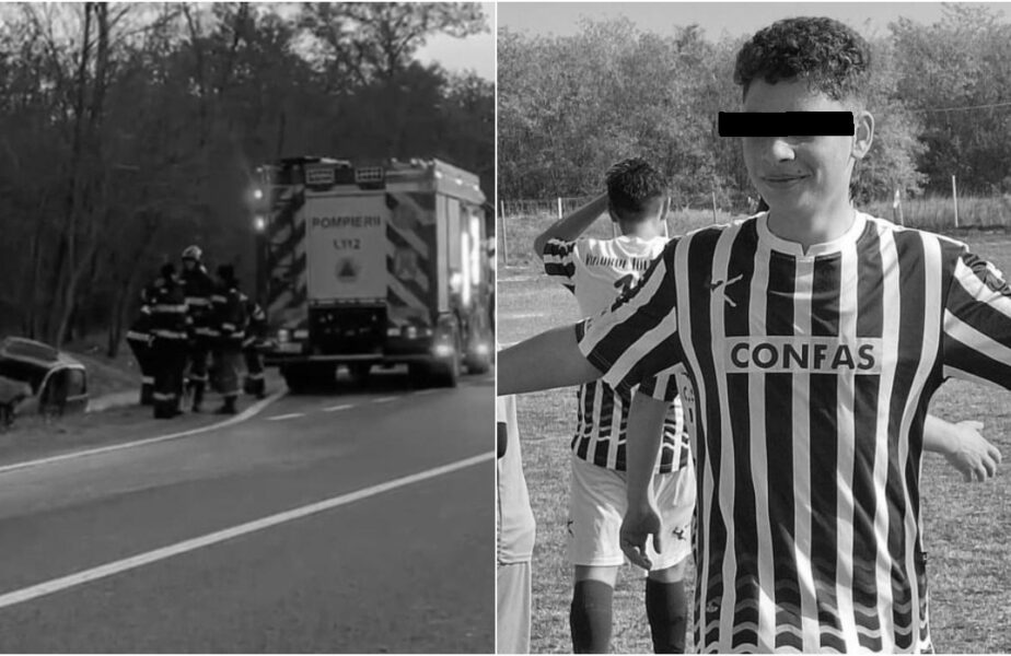 Destin tragic pentru un fotbalist de 14 ani: „Îl numeam un viitor Gică Popescu!”. A murit într-un accident horror din Dolj