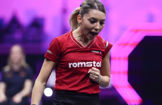 Bernadette Szocs – Hina Hayata 3-1, în AntenaPLAY! Victorie uriaşă pentru Bernie la WTT Finals Fukuoka 2024!