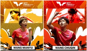 Wang Chuqin şi Wang Manyu sunt campionii de la WTT Finals Fukuoka 2024