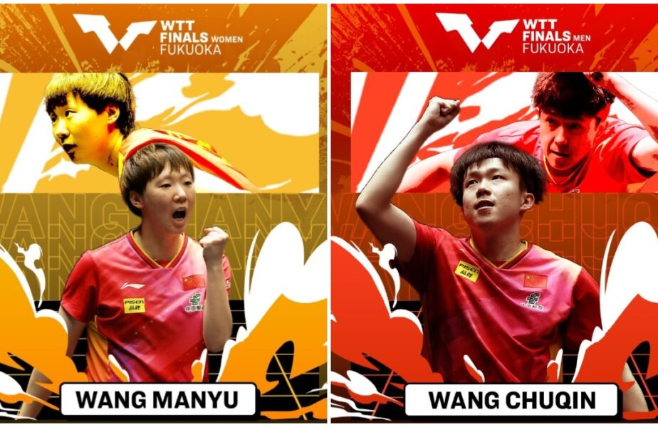 Wang Chuqin şi Wang Manyu sunt campionii de la WTT Finals Fukuoka 2024