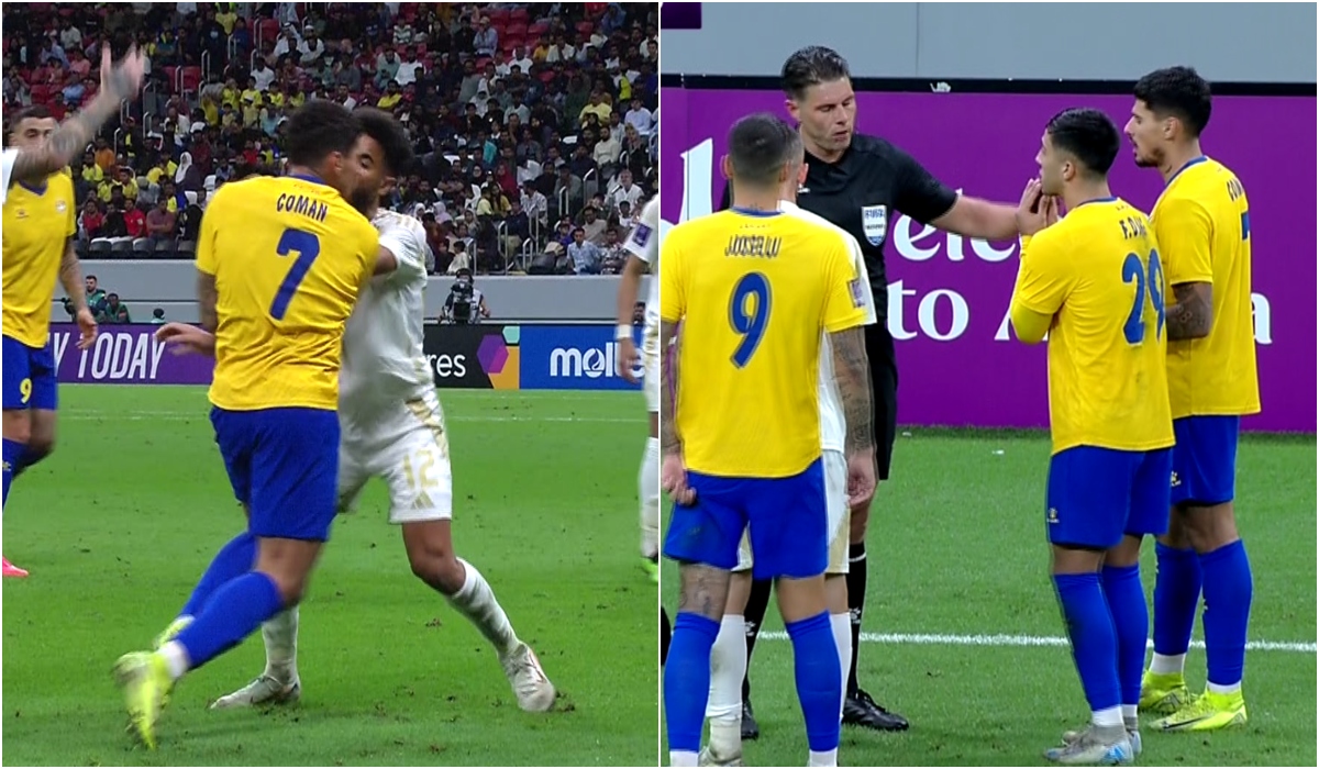 Florinel Coman, reacţie nervoasă în timpul meciului cu Al Nassr! „Mbappe” a cedat, imediat după golul lui Cristiano Ronaldo