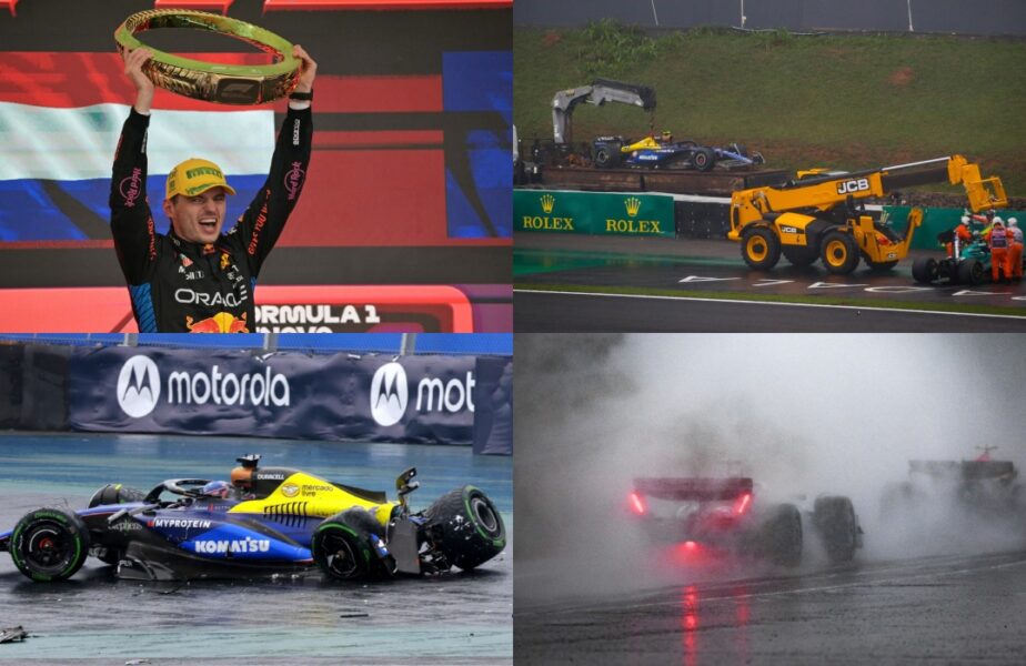 Filmul unei zile incredibile în Marele Premiu al Braziliei! Max Verstappen s-a impus în cursa sezonului 2024