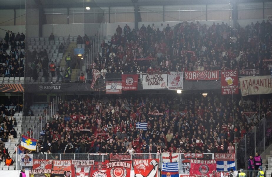 Fanii lui Olympiacos iau cu asalt Arena Naţională! Câţi greci sunt aşteptaţi la meciul cu FCSB