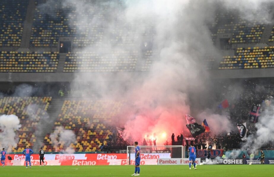 Dinamo şi FCSB, pedepsite după derby-ul din Cupa României! Decizia Comisiei de Disciplină, după incidentele de pe Arena Naţională