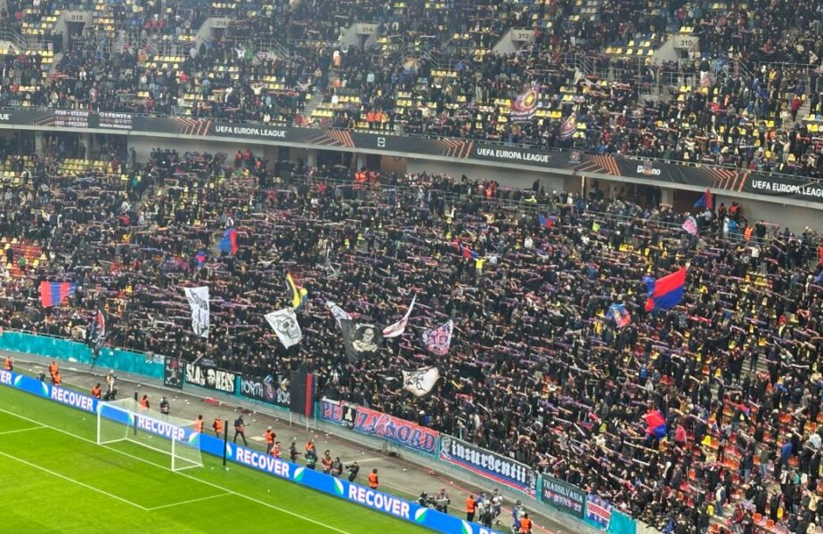 Amenda primită de FCSB după partida cu Midtjylland, de pe Arena Naţională!