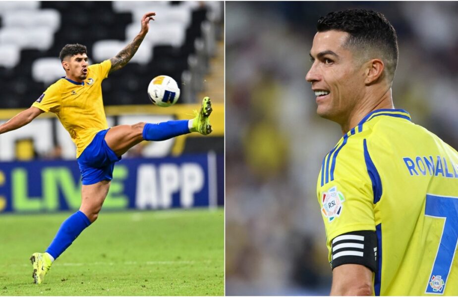 Prezentare senzaţională a meciului Al-Gharafa – Al Nassr. Imagine virală cu Florinel Coman, înaintea de duelul stelar cu Cristiano Ronaldo