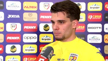 Ianis Hagi, în timpul unui interviu