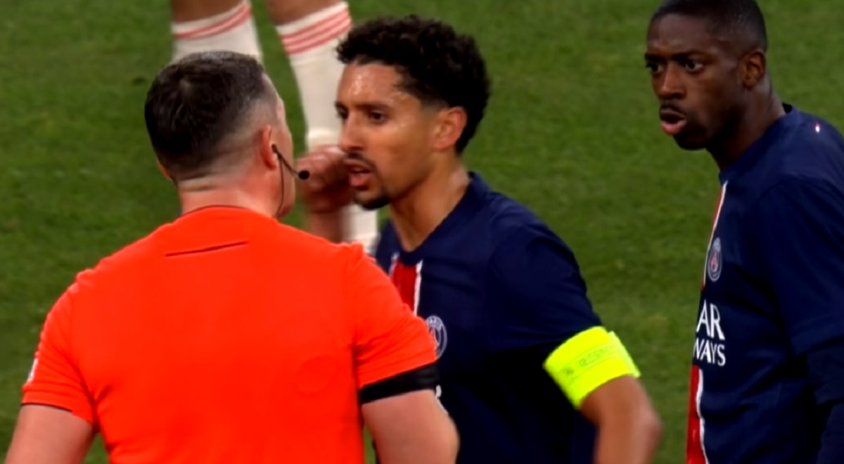 Istvan Kovacs, în centrul celei mai încinse faze din Bayern – PSG! Jucătorii francezi s-au certat cu arbitrul român