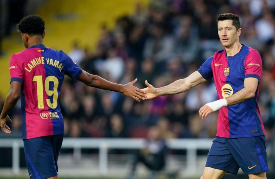 Barcelona a anunţat cât vor lipsi Robert Lewandowski şi Lamine Yamal!