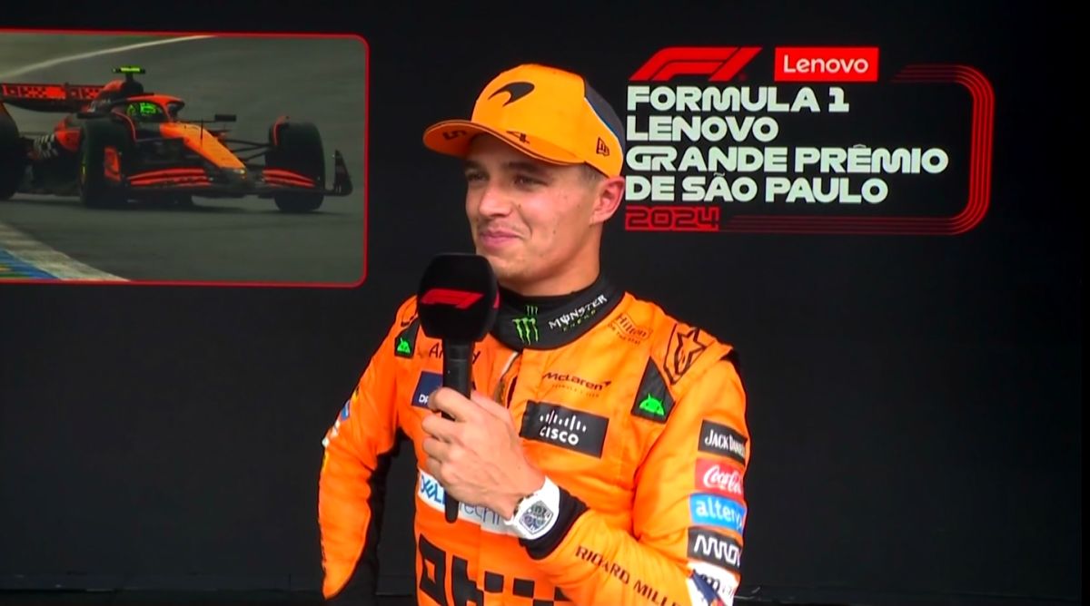 Lando Norris, prima reacţie după ce a obţinut pole-position-ul în Marele Premiu al Braziliei: „Sunt surprins, dar foarte fericit”