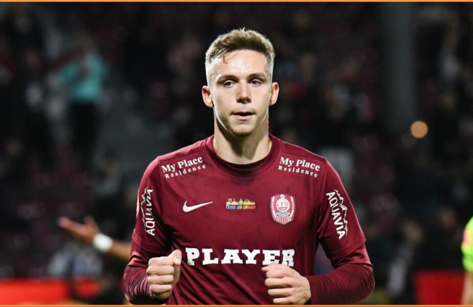 Transfer uriaș pentru Louis Munteanu, direct în Champions League! Opt milioane de euro pentru atacantul de la CFR Cluj