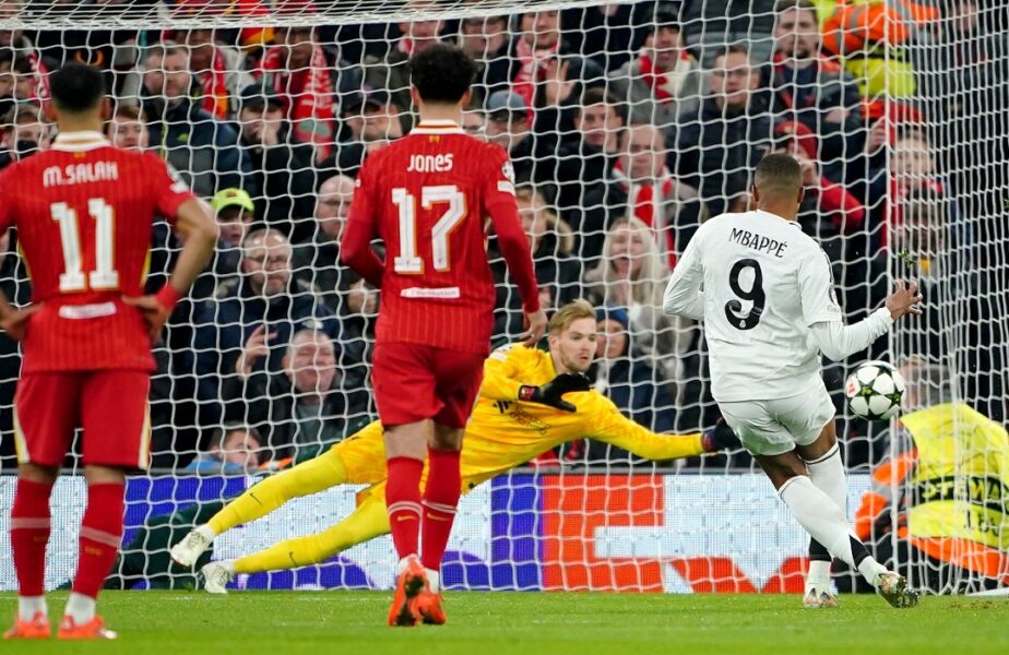 Liverpool – Real Madrid 2-0, în UEFA Champions League! Mbappe şi Salah au ratat câte un penalty. Rezultatele serii şi clasamentul actualizat