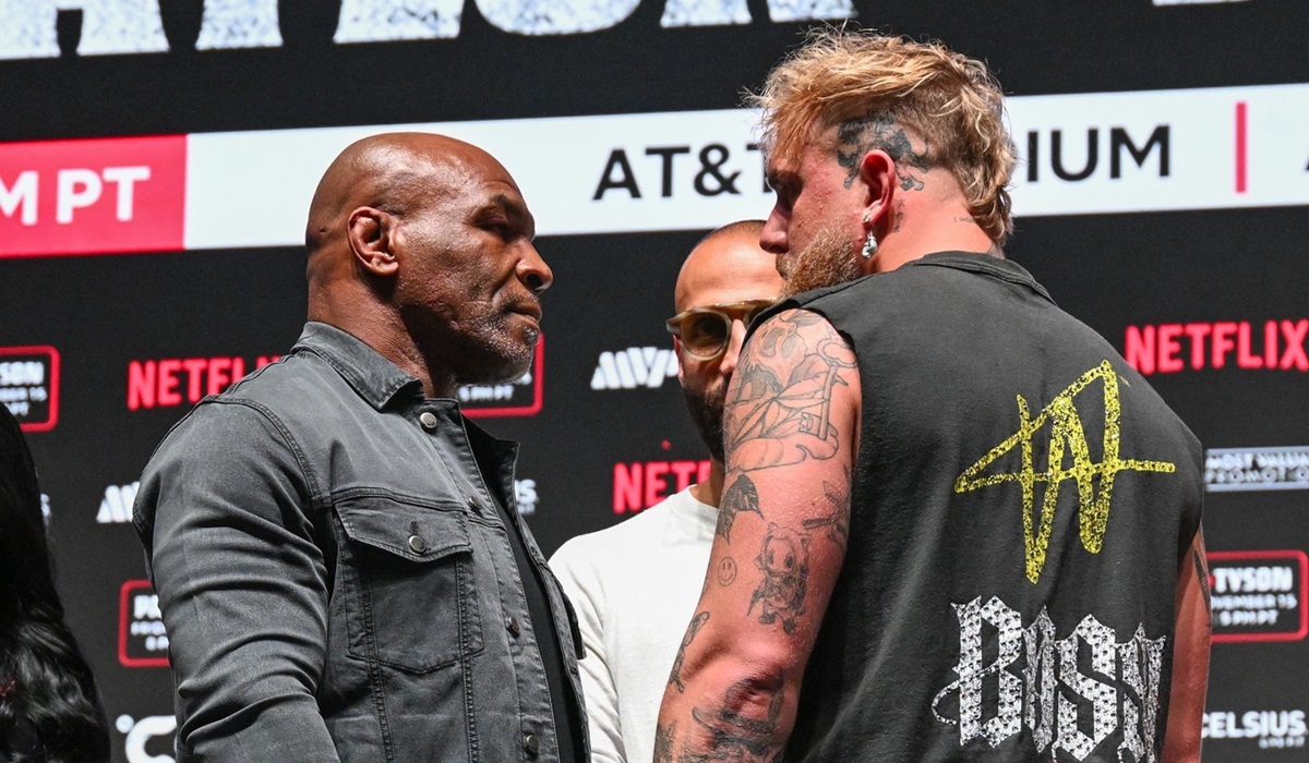 Jake Paul a încercat să îl provoace pe Mike Tyson la conferința de presă! Cum a răspuns marele campion din box