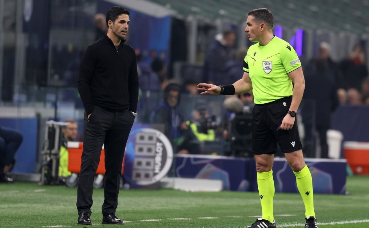 Mikel Arteta l-a criticat pe Istvan Kovacs după Inter – Arsenal 1-0! Ce discuţie a avut cu arbitrul român