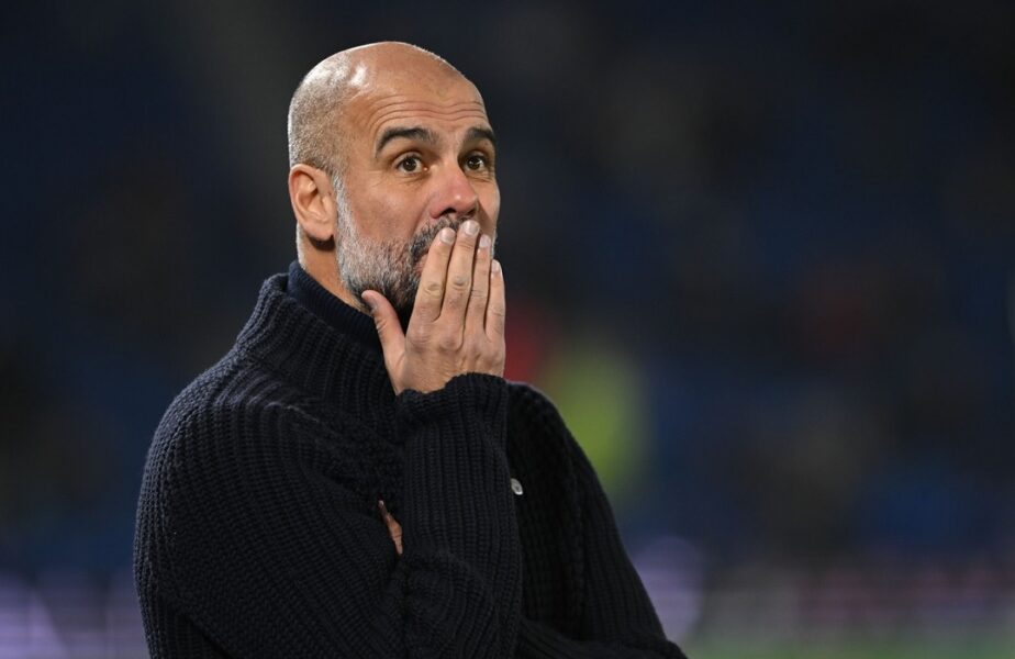 Pep Guardiola, dărâmat după înfrângerea lui Manchester City cu Brighton! Spaniolul s-a resemnat: „Poate o altă echipă merită”