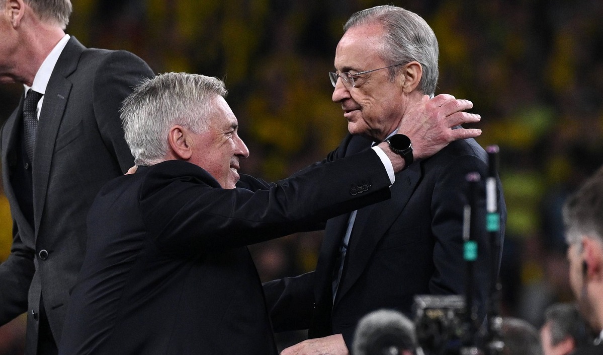 Florentino Perez şi Carlo Ancelotti