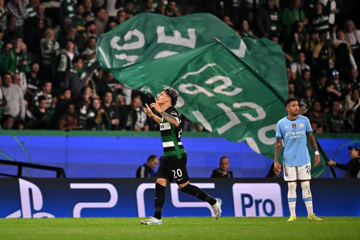 Sporting a „năucit-o pe Manchester City din 8 pase în 20 de secunde. Gol fabulos marcat de echipa lui Ruben Amorim