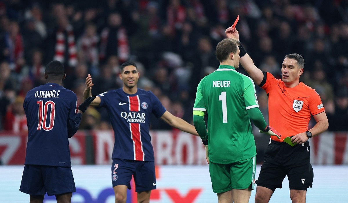 Istvan Kovacs a arbitrat Bayern – PSG 1-0. Haaland, „dublă” în meciul incredibil Manchester City – Feyenoord 3-3. Lewandowski a scris istorie. Toate rezultatele