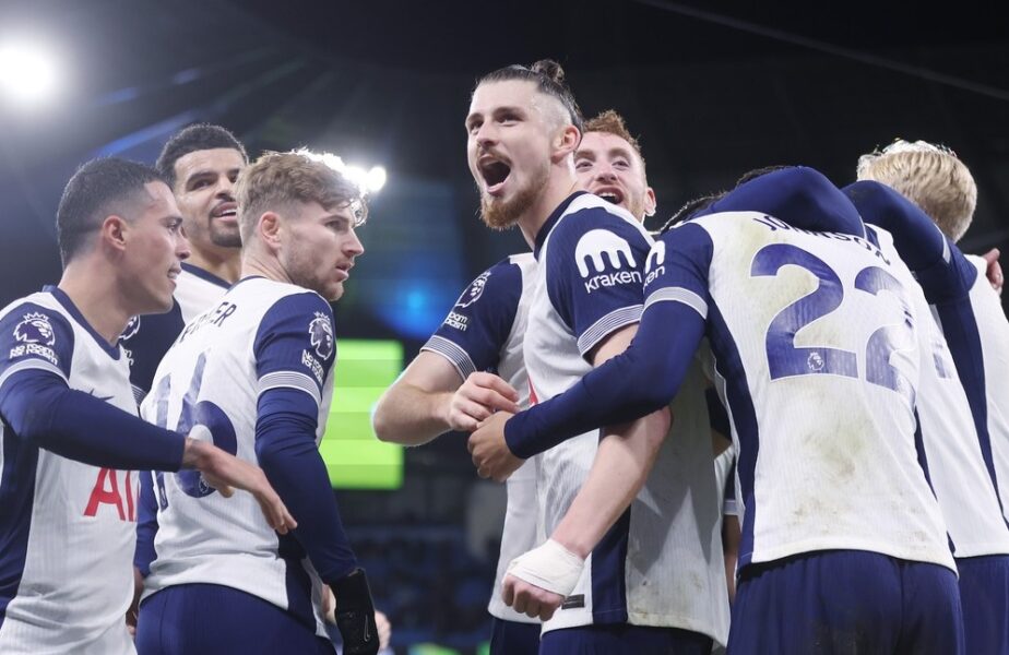 Radu Drăguşin a făcut show şi la declaraţii, după Manchester City – Tottenham 0-4: „Cel mai bun meci din carieră, la echipe de club”