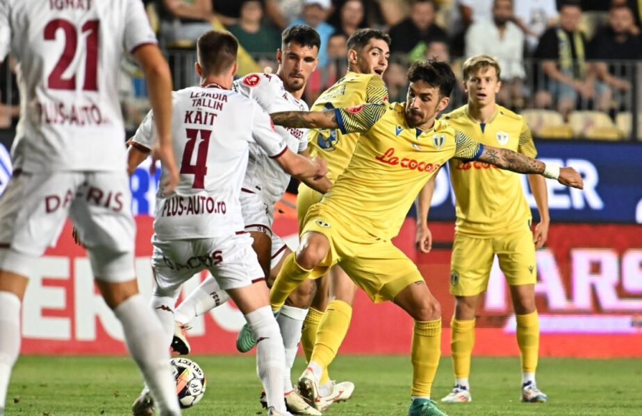 Rapid – Petrolul 1-1. Echipa lui Marius Şumudică a ratat şansa de a depăşi Petrolul în clasament. Arbitrul Florin Andrei, înlocuit după ce s-a accidentat