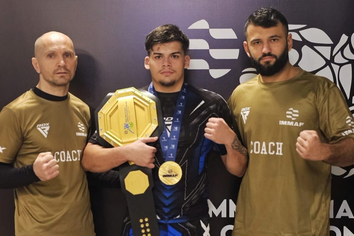 Ștefan Lobodă, românul de aur din MMA! A ieșit campion mondial după 3 victorii spectaculoase