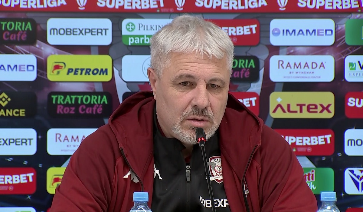 „Aveţi de luat o revanşă?” Marius Şumudică, răspuns tranşant înainte de CFR Cluj – Rapid! Ce a spus despre Dan Petrescu