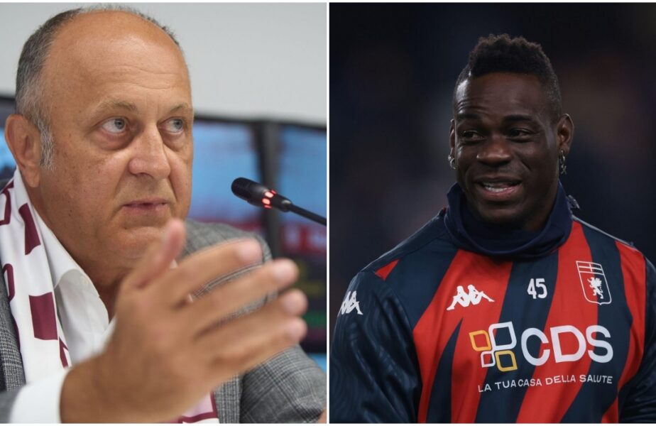 Mario Balotelli și-a decis viitorul după ce Dan Șucu a devenit acționar majoritar la Genoa! Ce se întâmplă cu vedeta echipei