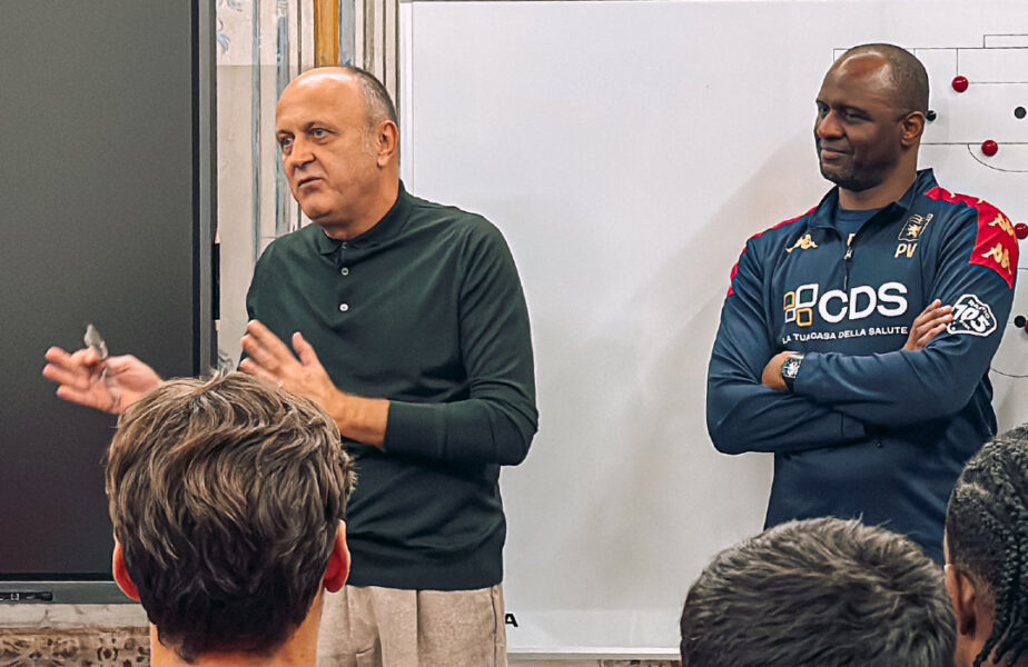 Patrick Vieira, primul mesaj după ce Dan Șucu a devenit acționar majoritar la Genoa! Schimbarea sesizată de antrenorul echipei