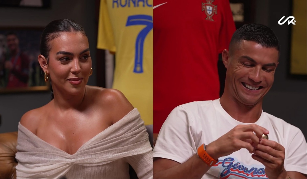 Ce cadou i-a făcut Cristiano Ronaldo iubitei sale de Crăciun. Georgina Rodriguez s-a pozat cu „bijuteria” de 300.000 de euro