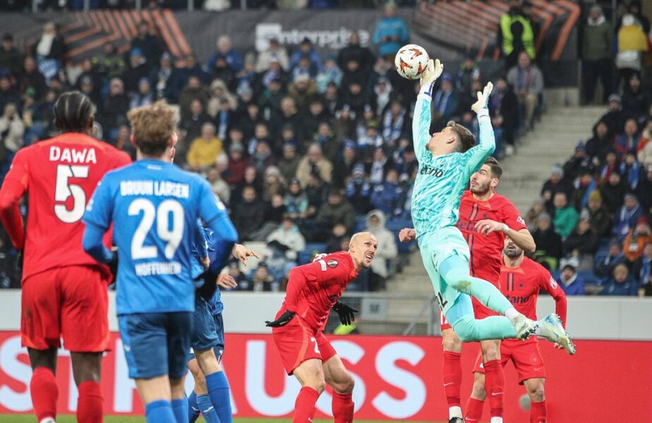 Cum a reacționat presa din Germania după Hoffenheim – FCSB 0-0. Verdict despre jocul roș-albaștrilor: „A fost scopul lor!”