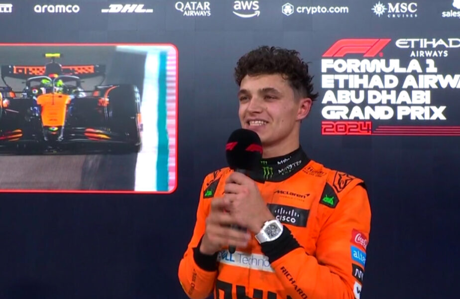 „Excepţional!” Prima reacţie a lui Lando Norris, după ce McLaren a câştigat titlul mondial la constructori. Britanicul, campion la Abu Dhabi!