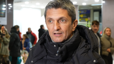 Răzvan Lucescu, în timpul unui interviu.