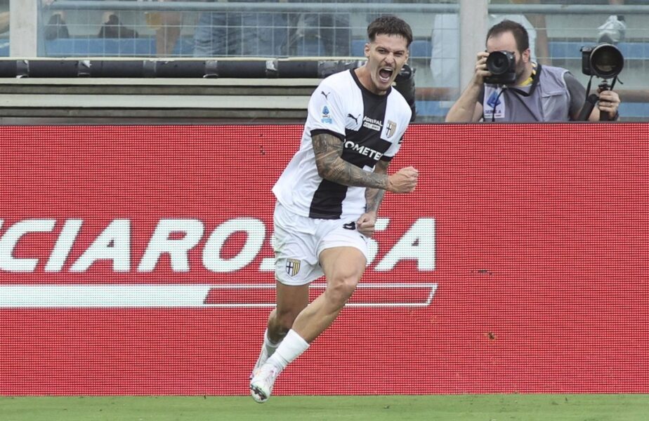 Dennis Man a deschis scorul în Parma – Lazio! Execuţie superbă a românului, de Ziua Naţională