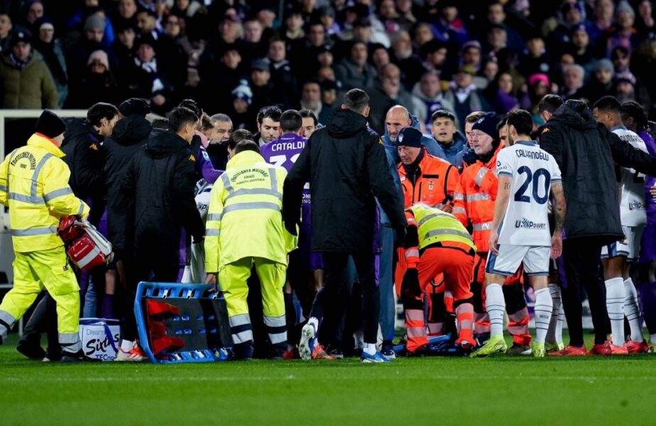 „A fost trezit şi extubat” Anunţul clubului Fiorentina despre starea lui Edoardo Bove, fotbalistul care s-a prăbuşit pe teren la meciul cu Inter!