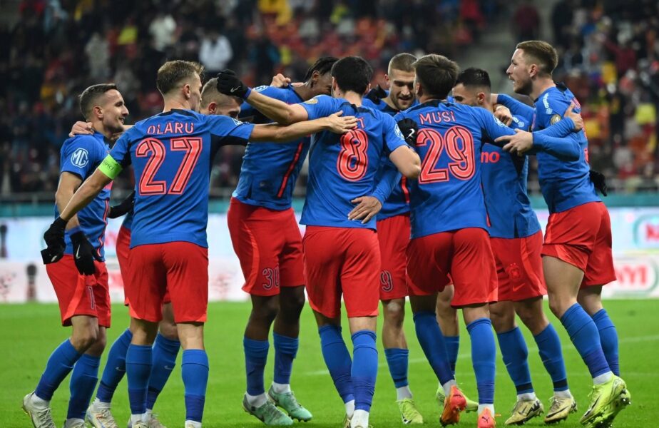 FCSB – FC Botoşani 2-1. Bîrligea şi Miculescu i-au dus pe roş-albaştri pe primul loc în Liga 1! Darius Olaru s-a accidentat