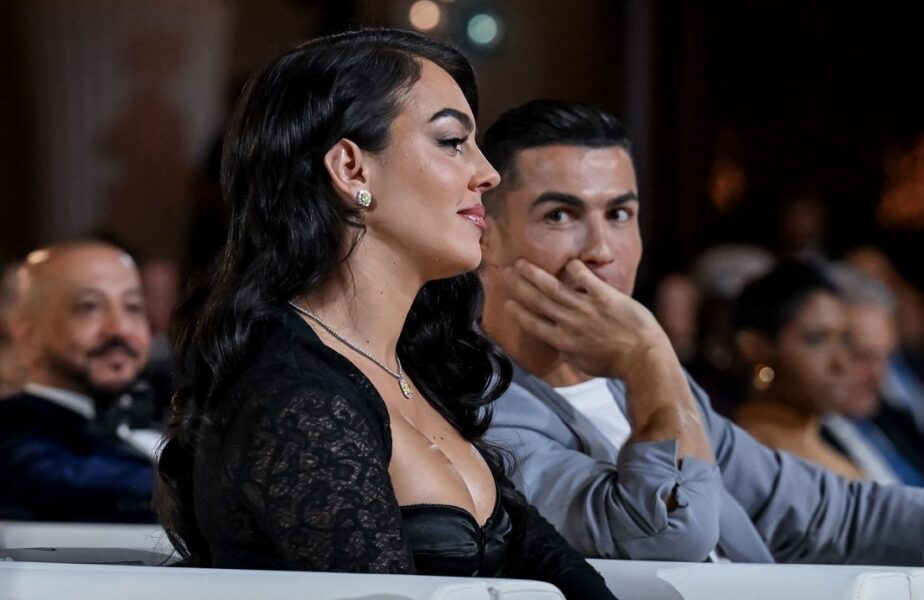 Georgina Rodriguez l-a „eclipsat” pe Cristiano Ronaldo la ceremonia Globe Soccer Awards. Reacția care s-a viralizat imediat