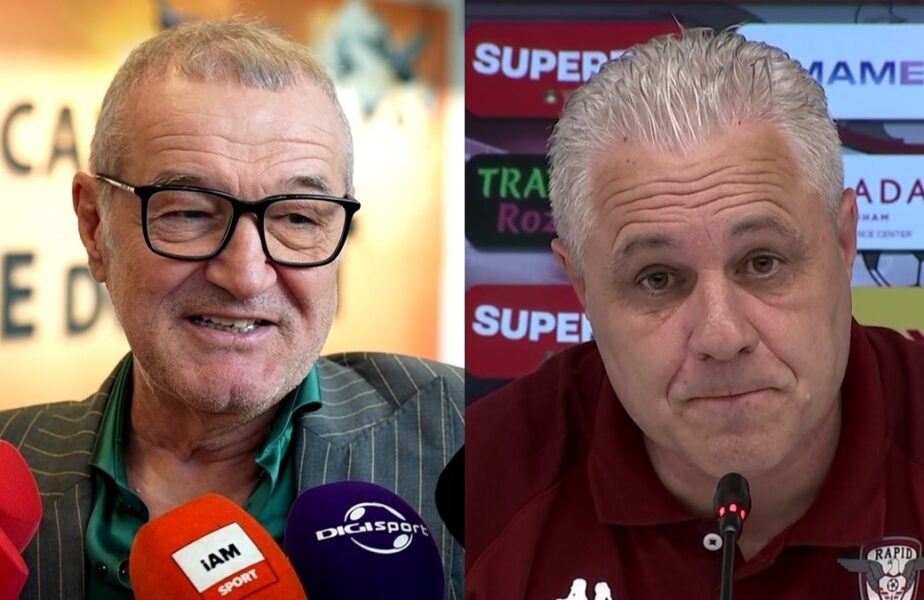 Gigi Becali a râs de Marius Şumudică şi de Rapid: „O să fii arbitru de tușă, doar ofsaid ridici”