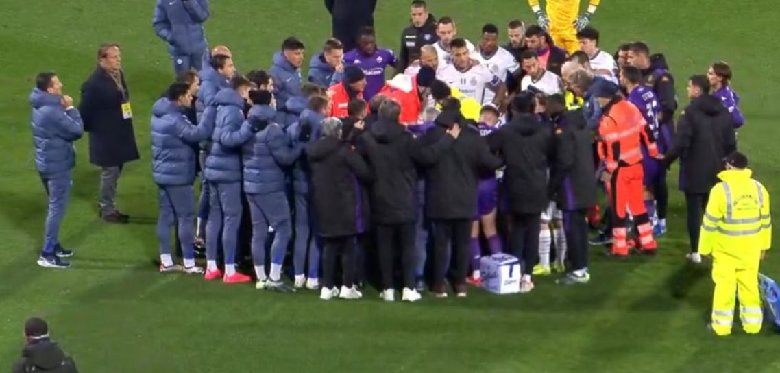 Edoardo Bove s-a prăbușit pe teren în Fiorentina – Inter! Meciul a fost abandonat. Primele informații despre starea jucătorului