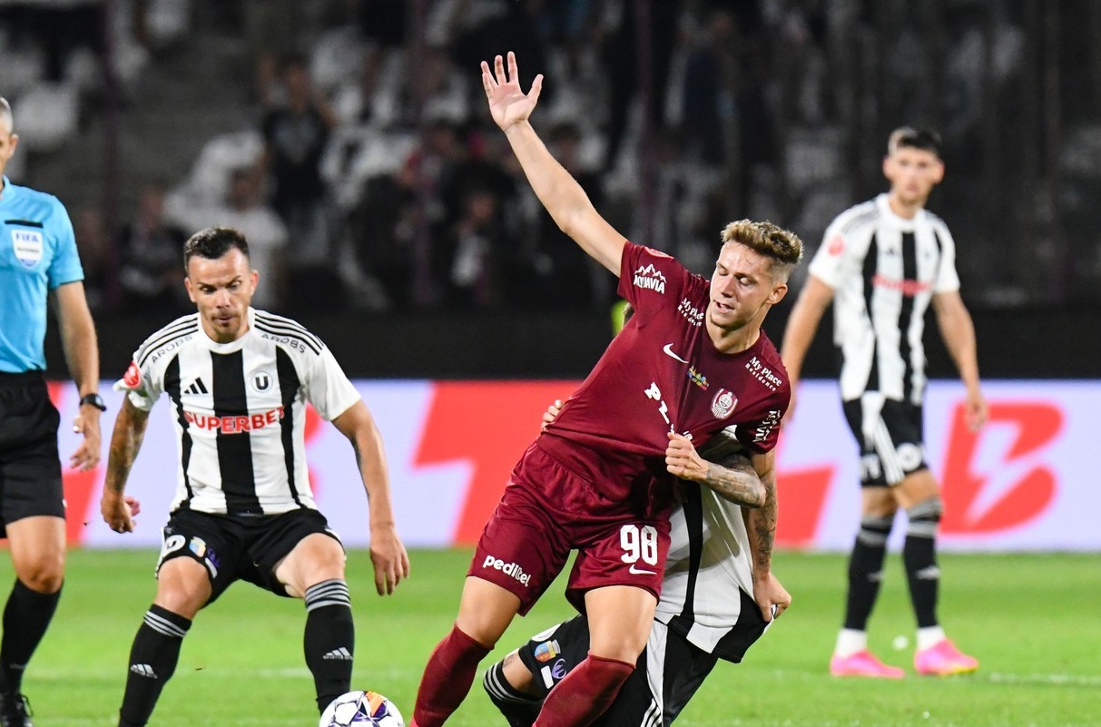 Universitatea Cluj – CFR Cluj 3-2! A fost spectacol total în Ardeal. „Șepcile roșii”, pe primul loc în Liga 1