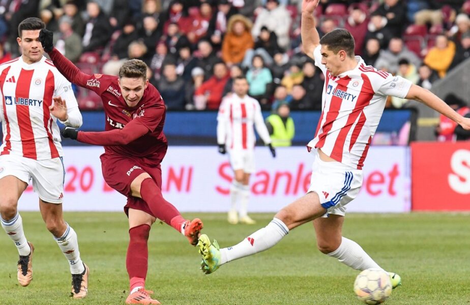 CFR Cluj – Oţelul 3-2! De ziua lui, Dan Petrescu l-a învins pe Dorinel Munteanu şi a depăşit-o pe FCSB în clasament