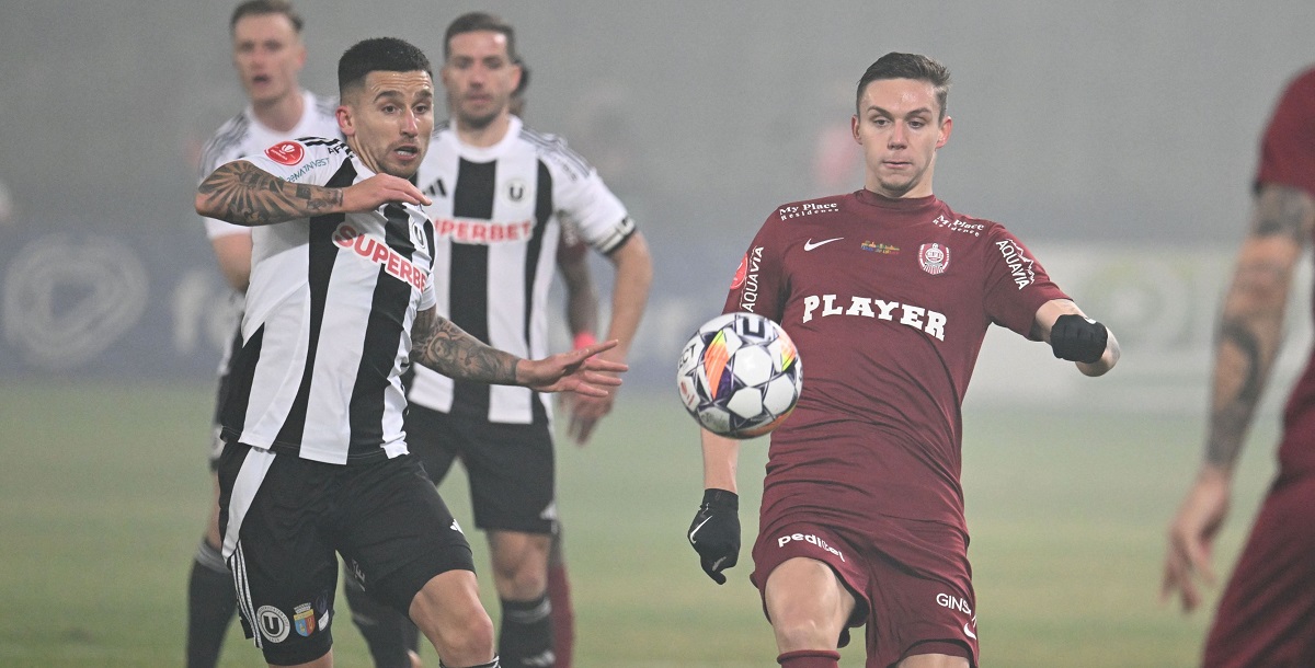 Lucas Masoero, „dublă” de vis în U Cluj – CFR Cluj! Cum a fost surprins Dan Petrescu, după răsturnarea spectaculoasă de scor