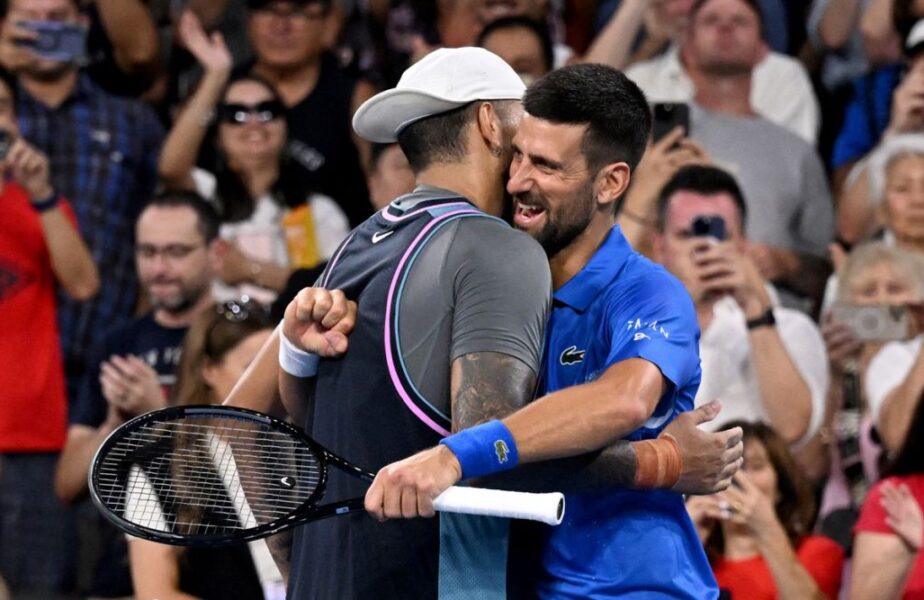 Novak Djokovic şi Nick Kyrgios, victorie la primul meci disputat împreună! Sârbul şi australianul s-au calificat în turul doi la Brisbane