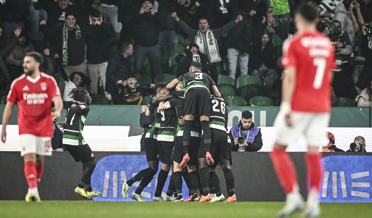 Sporting – Benfica 1-0, în AntenaPLAY! Geny Catamo a decis derby-ul cu un gol din pasa lui Gyokeres. Sporting, noul lider din Liga Portugal