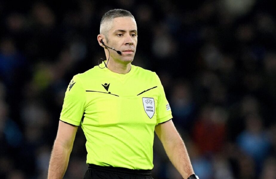 Radu Petrescu va arbitra meciul Benfica – Bologna! O nouă delegare în UEFA Champions League pentru român