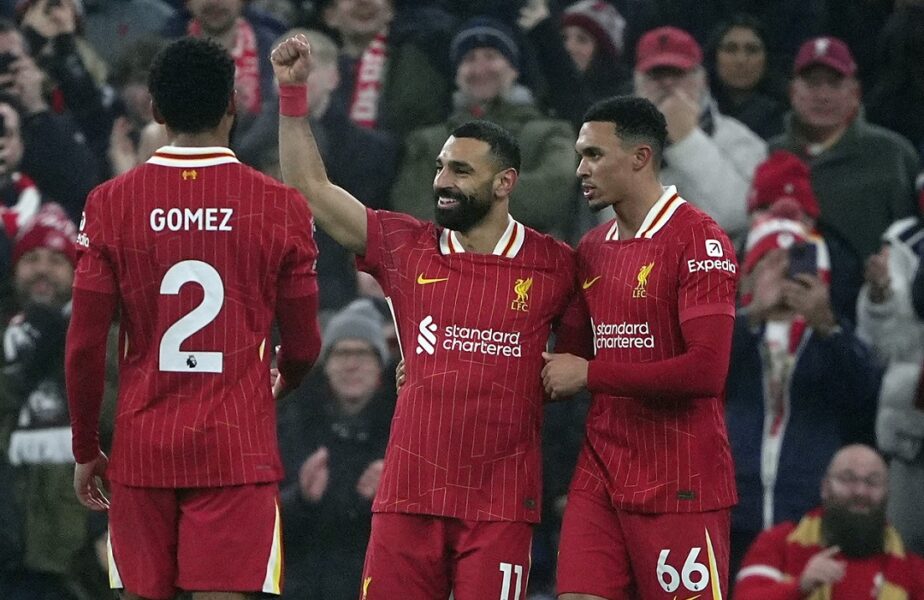 Mohamed Salah a atins o bornă fabuloasă. Întrebat dacă rămâne la Liverpool, a avut un mesaj pentru fani: „Asta vreau să spun!”