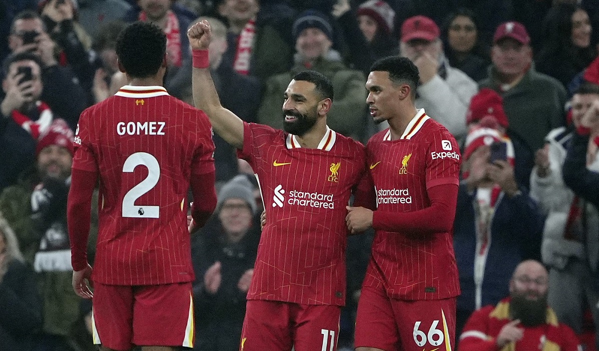 Mohamed Salah a atins o bornă fabuloasă. Întrebat dacă rămâne la Liverpool, a avut un mesaj pentru fani: „Asta vreau să spun!